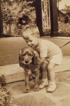 Gordon with Terry Puppy San Antonio 1958