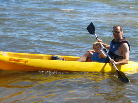 Kayaking with Jeff