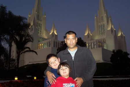 At the Temple