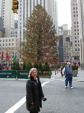 Mary B. At The Christmas Tree. Rockafeller Center 12/06