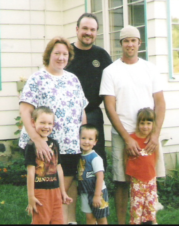 Wayne, Brian and family