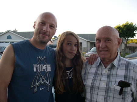 Brother, niece, dad