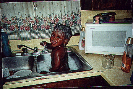 Bri's Bathtime w/Grandma