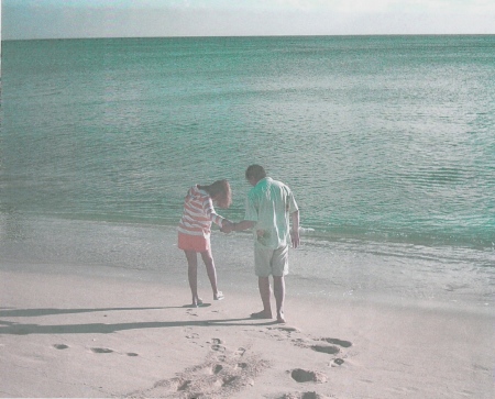 married on the beach of grand cayman