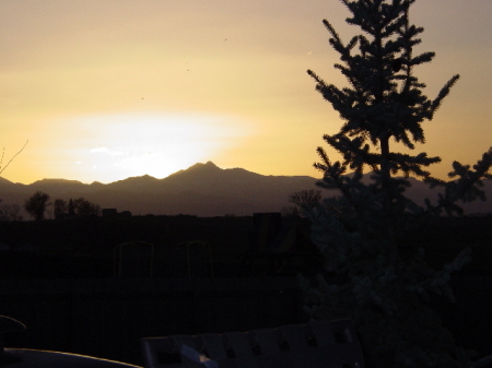 From our Deck- Beautiful Colorado