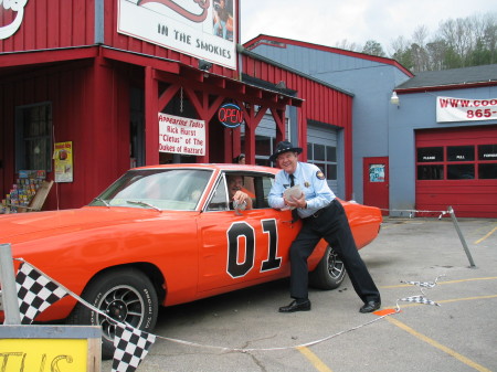 in the general lee with Cleetus