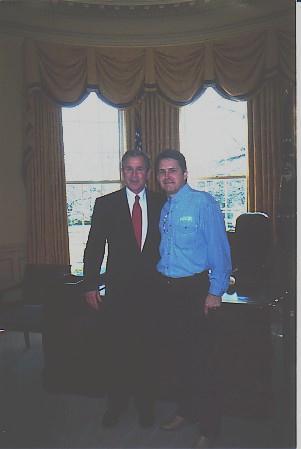 Me & President Bush