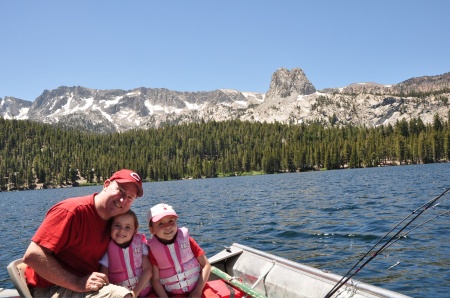 Fishing at Lake Mary