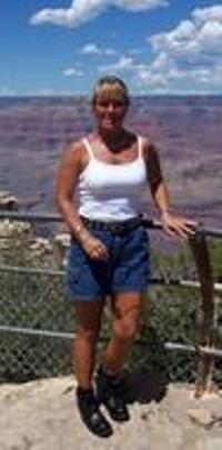 At the Grand Canyon--August 2006