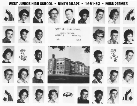 Nancy Rice's album, West Jr. High