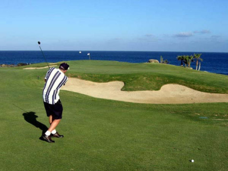 Golfing in Cabo San Lucas Mexico