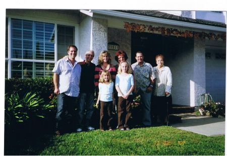 My family, Thanksgiving, 2007