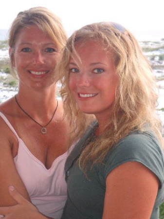 August 2007  Jasmine and I in Grayton Beach!!!