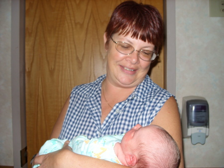 Baby Logan and Grandma