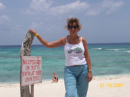 Me in Cozumel