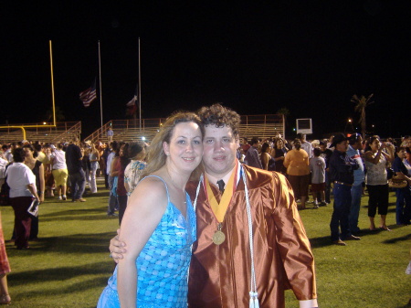 My son's high school graduation May 26, 2006