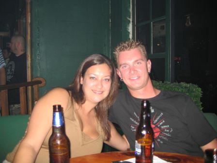 My fiance and me