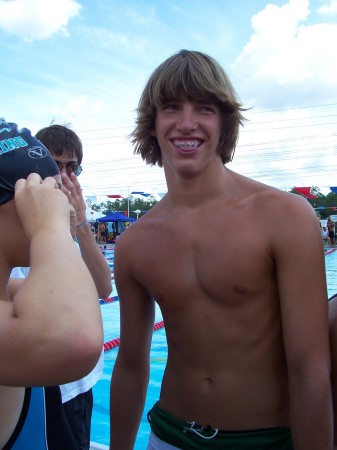 Dustin 2007 swim season