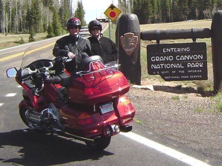 Ruth & Gary at the Grand Canyon