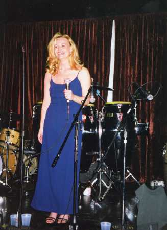 Me performing at a club in West Hollywood