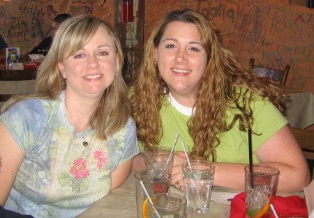 Caroline and long time friend Tiffany (also from Aldine '92)