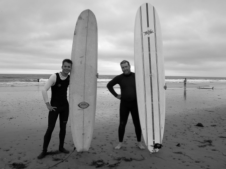 MyhusbandJoe&SonJ.J.Surfing-in-Maine
