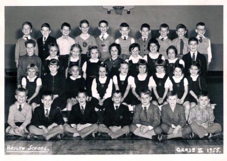 Roslyn School Gr. 2 1955