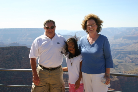 Grand Canyon Aug 07 Bob, Mary Ann & Meghan