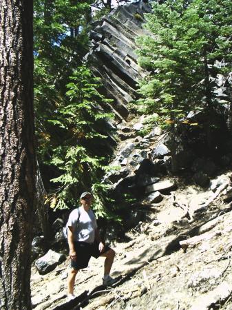 Devils Postpile in Mammoth