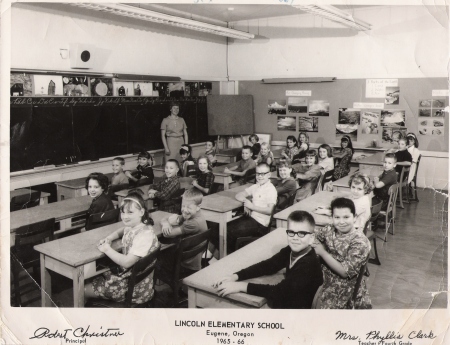 Priscilla Steffen's album, My Classes at Lincoln School