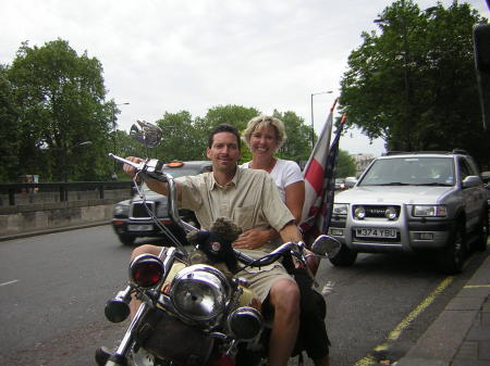 Jim and Lisa in London