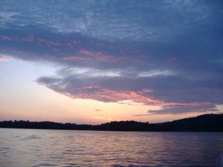 Another beautiful sunset over Lake Chatuge