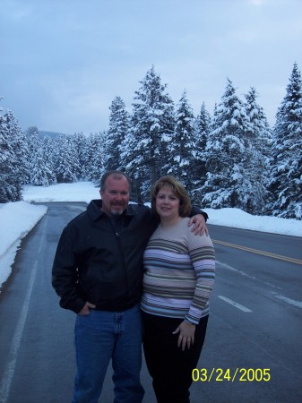 Rick and Tracy - WY Ski trip