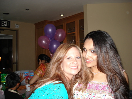 My friend Sheema and I
