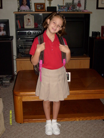 First day of school...