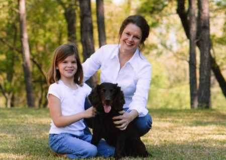 Mom, Sallie (my youngest) and Elvis