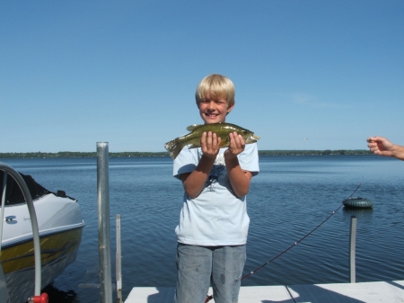 Grant's First Fish of the Year