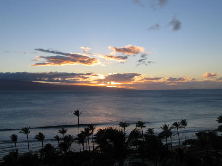 Yep- just another sunset on Maui