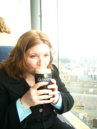 At the Guinness Factory in Dublin, Ireland