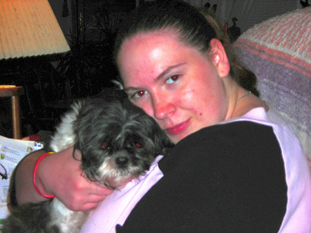 my daughter amanda and sassy