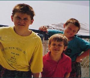 Our boys on Vacation 1993