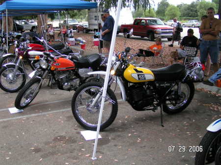 Vintage Motorcycle show, Woodley Park, Van Nuys, Ca. 2006