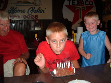 The 2 boys with grandpal