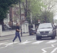 Everybody's gotta cross Abbey Road at least once.