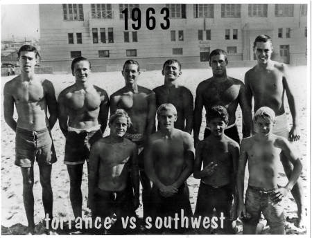TSA surf meet against Southwest Surf Club 1963