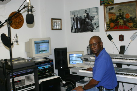 At home in my studio