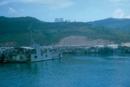 Danang Harbor in Vietnam