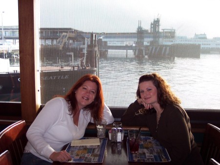 Nicole and I in Seattle