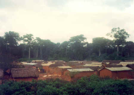 Village of Kosangbe, Ivory Coast, West Africa