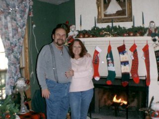 Charles & I Christmas 1999